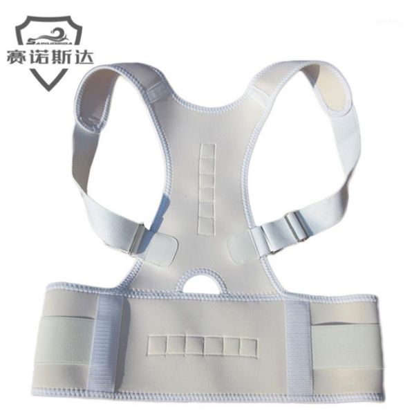 back support adjustable posture corrector magnetic therapy brace shoulder belt / 100pcs1, Black;blue
back support adjustable posture corrector magnetic therapy brace shoulder belt / 100pcs1, Black;blue