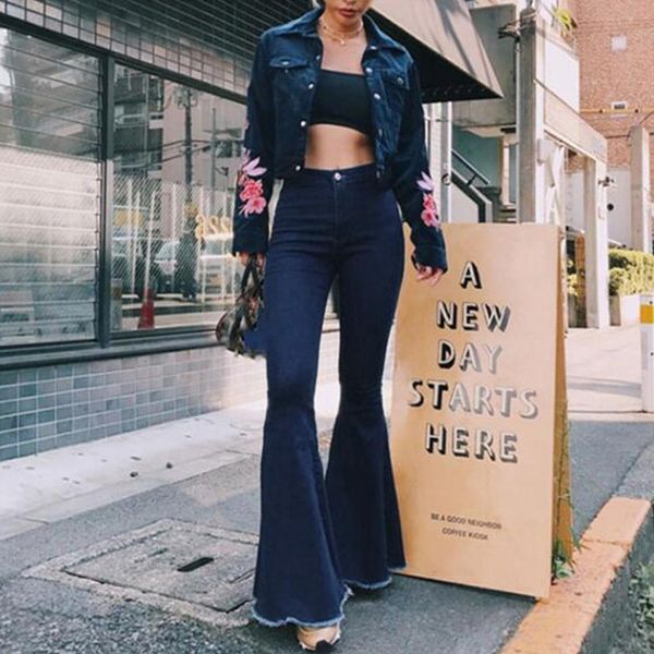 puimentiua skinny high waist denim flare pants women street style blue vintage femme flared trouser bell bottom jeans fall
puimentiua skinny high waist denim flare pants women street style blue vintage femme flared trouser bell bottom jeans fall