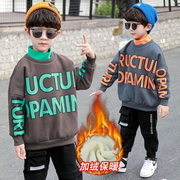 sweater 2020 for boys plush new winter wear children's double layer thickened boy's base coat high collar fashion 0v1l, Black
sweater 2020 for boys plush new winter wear children's double layer thickened boy's base coat high collar fashion 0v1l, Black