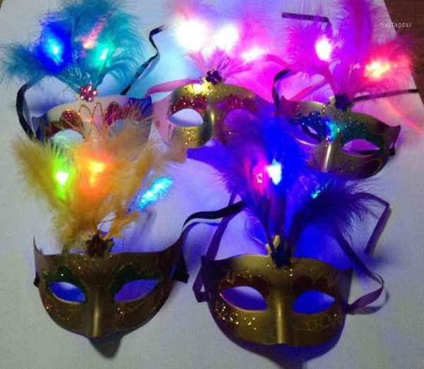 party masks novelty rgb flash gold princess feather mask 2014 pvc masquerade venetian halloween mask1
party masks novelty rgb flash gold princess feather mask 2014 pvc masquerade venetian halloween mask1