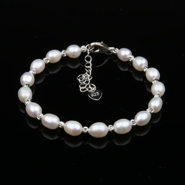 link, chain fashion natural freshwater pearls beads bracelet jewelry for girl friend women real pearl bracelets diy 19cm, Black
link, chain fashion natural freshwater pearls beads bracelet jewelry for girl friend women real pearl bracelets diy 19cm, Black