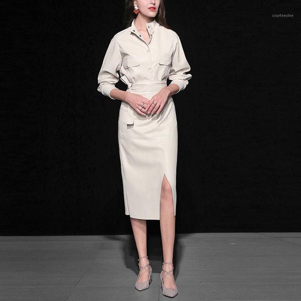 autumn spring white pu leather 2 piece set women long sleeve shirts + high waist midi skirt elegant two piece outfits1
autumn spring white pu leather 2 piece set women long sleeve shirts + high waist midi skirt elegant two piece outfits1