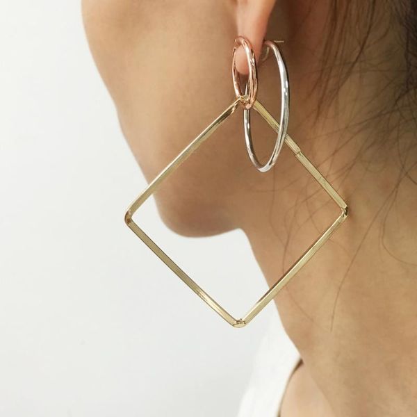 dangle & chandelier punk geometric alloy drop earrings for women fashion jewelry big boho statement metal long earring ukmoc, Silver
dangle & chandelier punk geometric alloy drop earrings for women fashion jewelry big boho statement metal long earring ukmoc, Silver