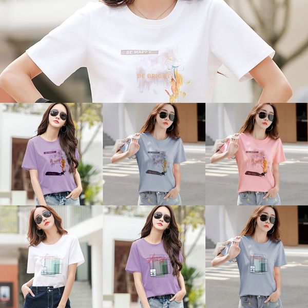 t4t63 summer short sleeve women's white 2020 t women's bottoming newcrew shirt neck short sleeve printed t-shirt 2111 e0ehm
t4t63 summer short sleeve women's white 2020 t women's bottoming newcrew shirt neck short sleeve printed t-shirt 2111 e0ehm