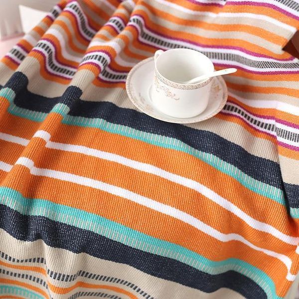 drop shipping 130*150cm cotton multifunction knit blanket beach towel color striped blanket with tassel travel portable throw1
drop shipping 130*150cm cotton multifunction knit blanket beach towel color striped blanket with tassel travel portable throw1
