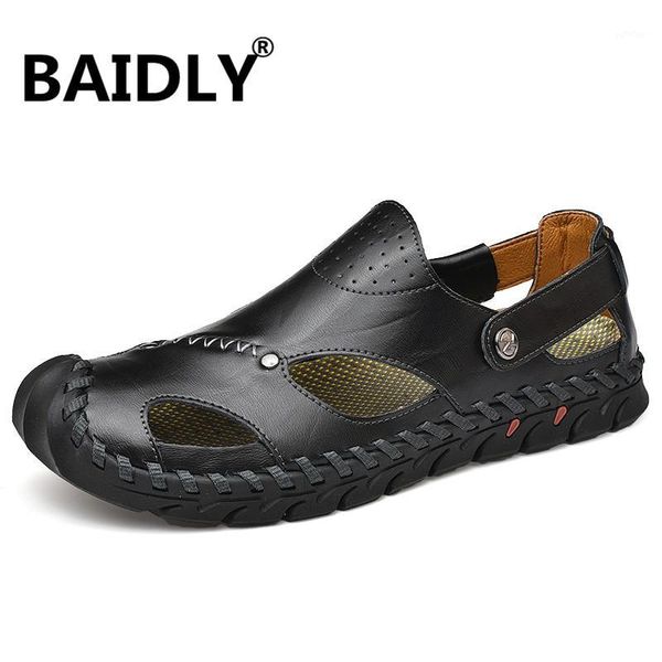 genuine leather men sandals summer men shoes beach sandals man fashion outdoor casual sneakers sandalia masculina1, Black
genuine leather men sandals summer men shoes beach sandals man fashion outdoor casual sneakers sandalia masculina1, Black