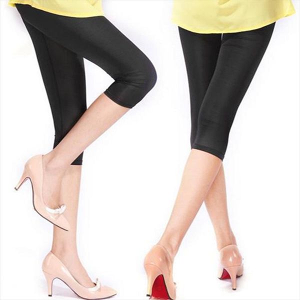 new women leggings fitness elastic slim mid calf pants summer stretch skinny leg pants jeggings fitness trousers, Black
new women leggings fitness elastic slim mid calf pants summer stretch skinny leg pants jeggings fitness trousers, Black