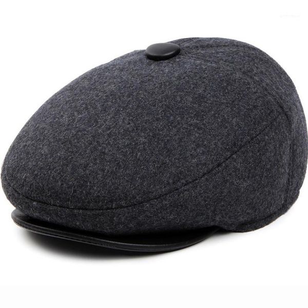 ht3414 beret cap warm winter hat men black grey wool ivy flat cap elder man dad hat with earflap male gastby newsboy berets1, Blue;gray
ht3414 beret cap warm winter hat men black grey wool ivy flat cap elder man dad hat with earflap male gastby newsboy berets1, Blue;gray