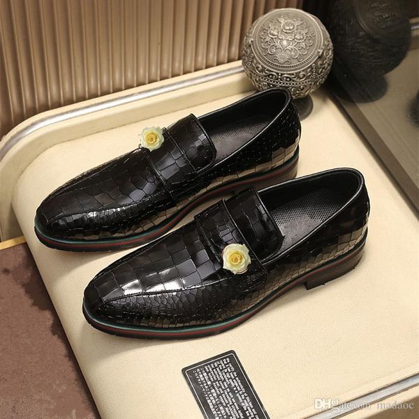 q4 new men's genuine leather shoes business luxury dress men casual shoes leather apartments wedge platform 22, Black
q4 new men's genuine leather shoes business luxury dress men casual shoes leather apartments wedge platform 22, Black
