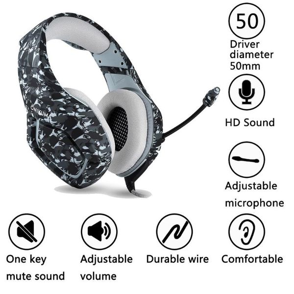 onikuma 3.5mm wired headphone gaming headphone gaming headsets with mic stereo sound noise reduction headphones for xbox pc #xj3
onikuma 3.5mm wired headphone gaming headphone gaming headsets with mic stereo sound noise reduction headphones for xbox pc #xj3