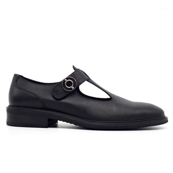runway summer real leather breathable shoes men hook & loop hollow sandals vintage formal dress sandalia masculina1, Black
runway summer real leather breathable shoes men hook & loop hollow sandals vintage formal dress sandalia masculina1, Black