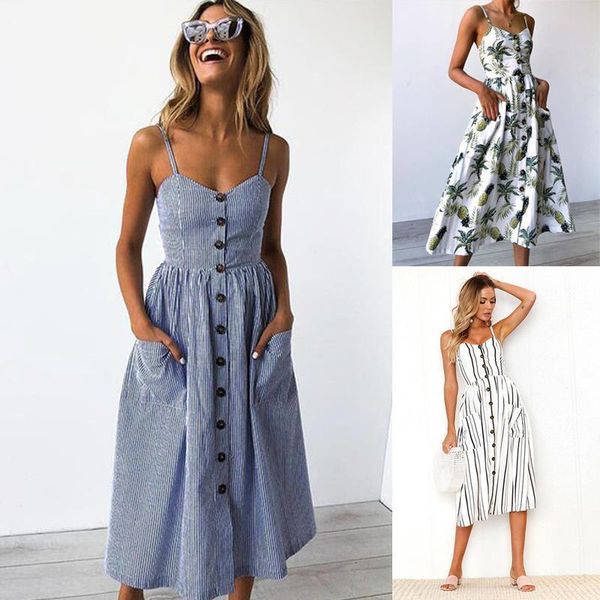 army green casual female sundress women summer dress 2020 dress midi vintage striped backless spaghetti strap dresses lady, Black;gray
army green casual female sundress women summer dress 2020 dress midi vintage striped backless spaghetti strap dresses lady, Black;gray
