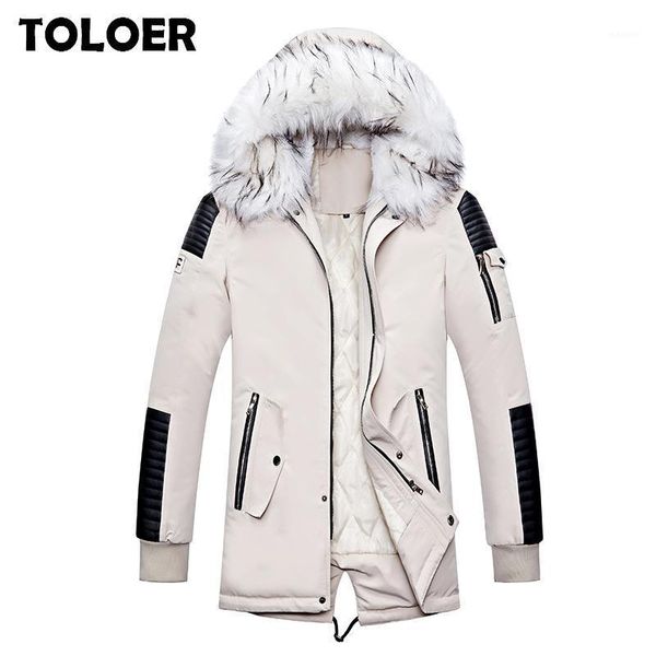 winter new men parkas men's fashion casual thick warm parka long style jacket male comfortable fur collar hooded parka coat 3xl1, Black
winter new men parkas men's fashion casual thick warm parka long style jacket male comfortable fur collar hooded parka coat 3xl1, Black