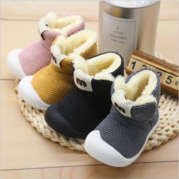 newborn boys warm toddler girls winter soft kids baby snow shoes anti-slip infant boots 201130, Black;grey
newborn boys warm toddler girls winter soft kids baby snow shoes anti-slip infant boots 201130, Black;grey