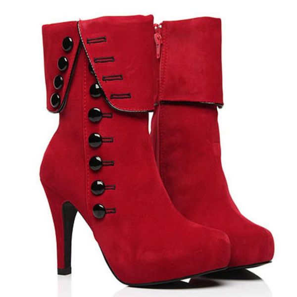 boots fashion women high heels ankle pumps platform brand shoes winter warm snow botas femininos drop, Black
boots fashion women high heels ankle pumps platform brand shoes winter warm snow botas femininos drop, Black