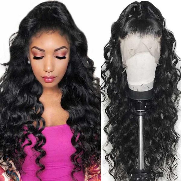 lace wigs brazilian loose deep wave front wig 13x4 frontal human hair hd pre plucked long for black women, Black;brown
lace wigs brazilian loose deep wave front wig 13x4 frontal human hair hd pre plucked long for black women, Black;brown