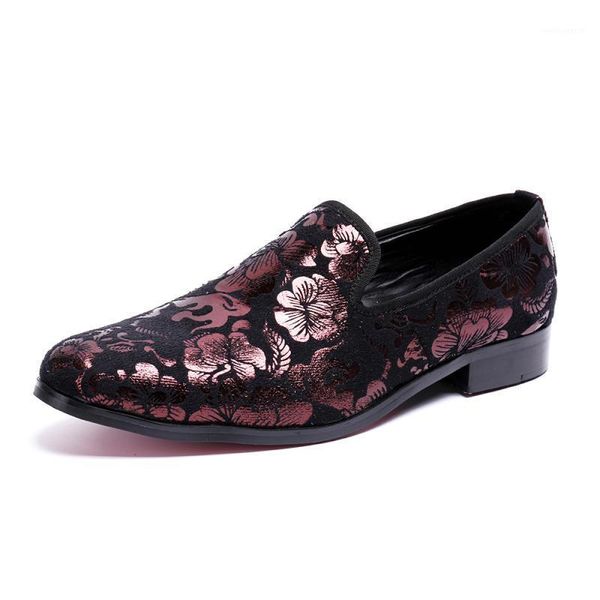 british style purple fashion floral print men's loafers fashion party ball men's dress shoes non-slip peas shoes1, Black
british style purple fashion floral print men's loafers fashion party ball men's dress shoes non-slip peas shoes1, Black