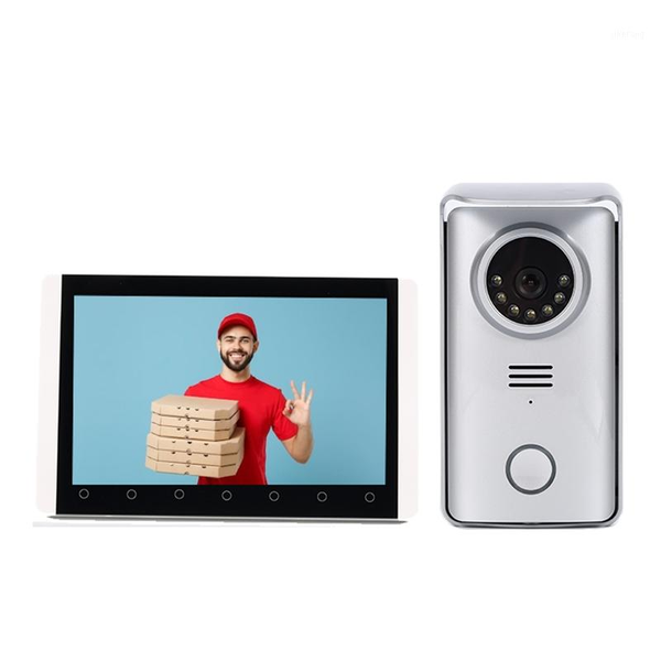7inch 2.4g wireless home video door phone camera door bell 720p video phone doorbell intercom system1
7inch 2.4g wireless home video door phone camera door bell 720p video phone doorbell intercom system1