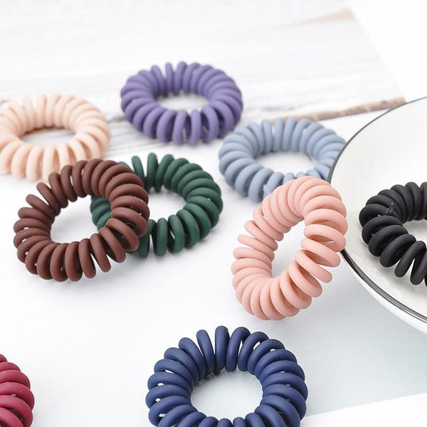 elastic frosted telephone wire hair bands for girl headwear ponytail holder rubber scrunchies women accessories q qylqwr
elastic frosted telephone wire hair bands for girl headwear ponytail holder rubber scrunchies women accessories q qylqwr