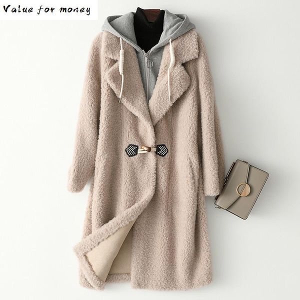 wool 100% jacket autumn winter coat women clothes 2021 real fur coat korean sheep shearling women suede lining zt3902, Black
wool 100% jacket autumn winter coat women clothes 2021 real fur coat korean sheep shearling women suede lining zt3902, Black