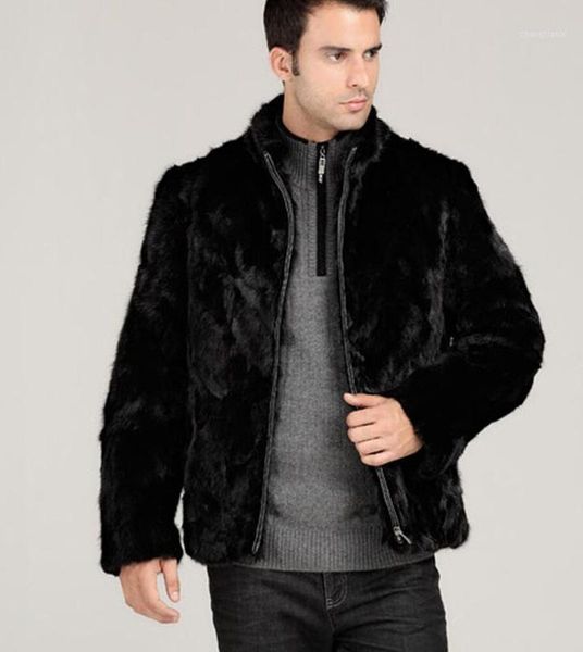 men faux fur coats black full sleeve stand collar zipper slim fashion winter clothing warm jackets1
men faux fur coats black full sleeve stand collar zipper slim fashion winter clothing warm jackets1