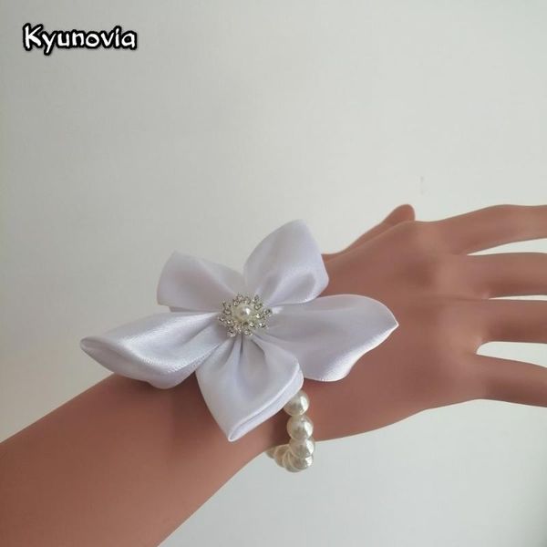 kyunovia wedding wrist flower rose silk ribbon bride corsage decorative wristband bracelet bridesmaid ribbon corsages ky135
kyunovia wedding wrist flower rose silk ribbon bride corsage decorative wristband bracelet bridesmaid ribbon corsages ky135