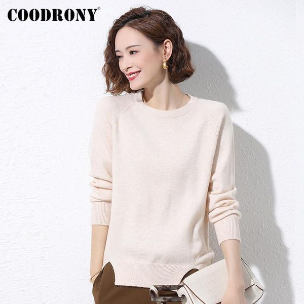 coodrony brand autumn winter knitted o-neck female sweaters streetwear fashion solid color soft warm 2020 women jumpers w11941, White;black
coodrony brand autumn winter knitted o-neck female sweaters streetwear fashion solid color soft warm 2020 women jumpers w11941, White;black