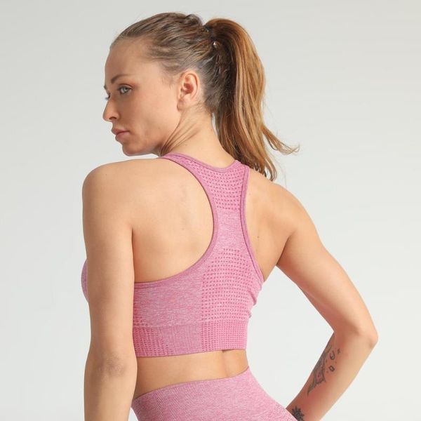 yoga fitness workout bras gym clothing women seamless push up sports bra running crop vest 7 colors kg-206, White;black
yoga fitness workout bras gym clothing women seamless push up sports bra running crop vest 7 colors kg-206, White;black
