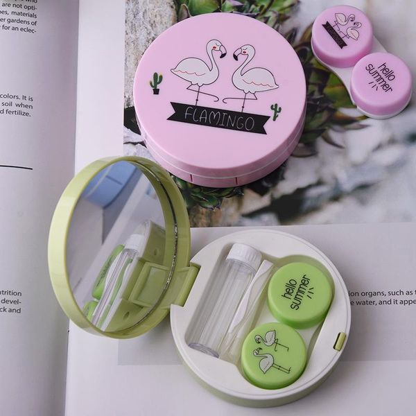 color flamingo contact lenses case for lenses container contact lens cleaner lens travel mirror travel kit eyewear cases
color flamingo contact lenses case for lenses container contact lens cleaner lens travel mirror travel kit eyewear cases
