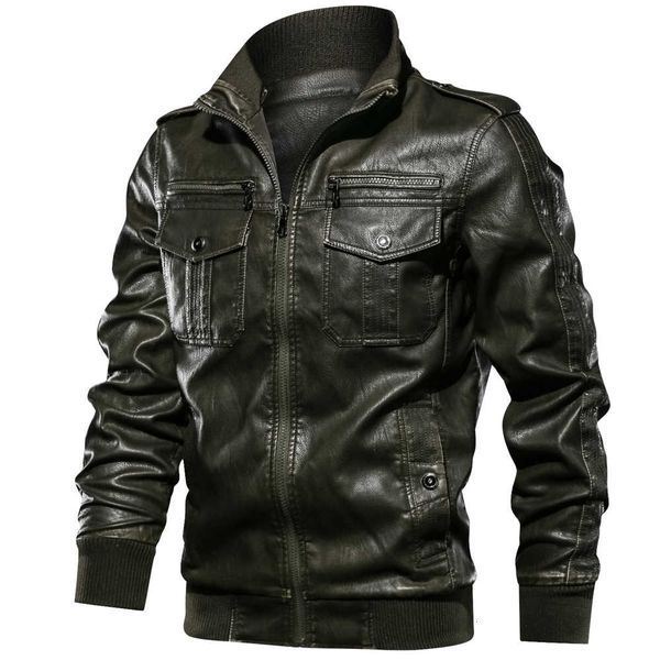 2021 new men military jacket casual army fitness leather coats bomber anti-leather european size jackets dropshipping s191019, Black;brown
2021 new men military jacket casual army fitness leather coats bomber anti-leather european size jackets dropshipping s191019, Black;brown