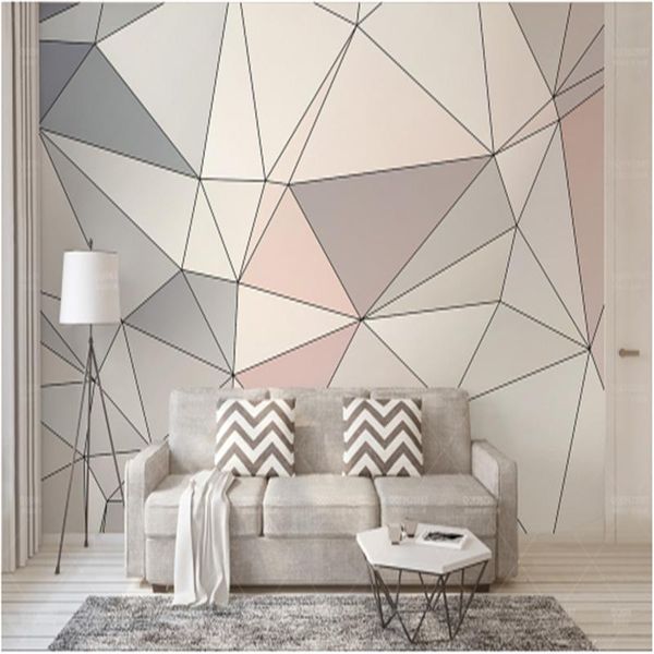 european 3d murals custom geometry triangle stitching modern 3d wallpaper for living room environment friendly bedroom kitchen
european 3d murals custom geometry triangle stitching modern 3d wallpaper for living room environment friendly bedroom kitchen