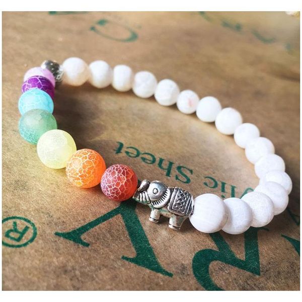 new explosion elephant colorful yoga energy bracelet hand string weathering colorful agate chakra 8mm whol sqcryd new_dhbest, Black
new explosion elephant colorful yoga energy bracelet hand string weathering colorful agate chakra 8mm whol sqcryd new_dhbest, Black