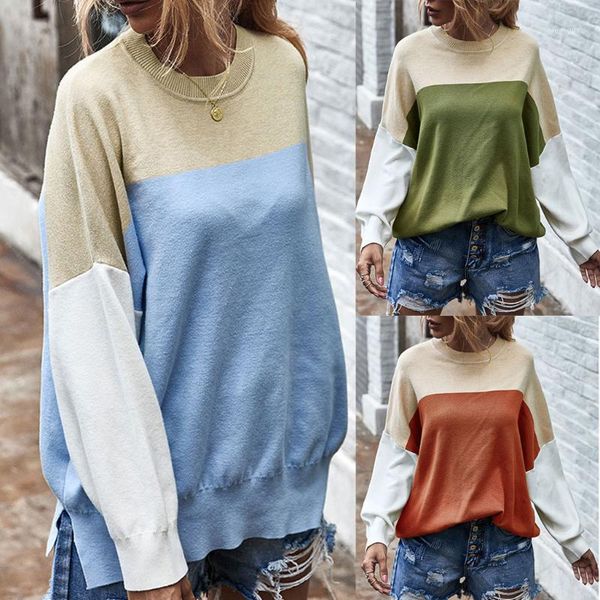 women's sweaters winter women's multicolor batik stitching round neck regular sleeve long knitted sweater hand wash cold1, White;black
women's sweaters winter women's multicolor batik stitching round neck regular sleeve long knitted sweater hand wash cold1, White;black