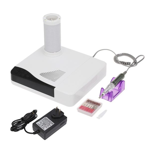 60w electric nail drill machine with nail dust collector 4-in-1 nail dust collection & trimming equipment manicure tool
60w electric nail drill machine with nail dust collector 4-in-1 nail dust collection & trimming equipment manicure tool