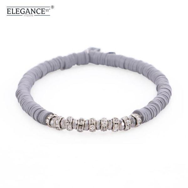 beaded, strands elegance gray beaded bracelet polymer clay beads rhinestone charming bracelets for women vintage jewelry wholesale, Black
beaded, strands elegance gray beaded bracelet polymer clay beads rhinestone charming bracelets for women vintage jewelry wholesale, Black
