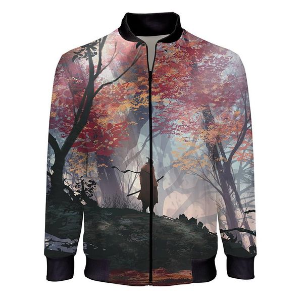 men's jackets sekiro shadows die twice 3d printed fashion game style cosplay stand collar outerwear zipper bomber jacket clothes, Black;brown
men's jackets sekiro shadows die twice 3d printed fashion game style cosplay stand collar outerwear zipper bomber jacket clothes, Black;brown