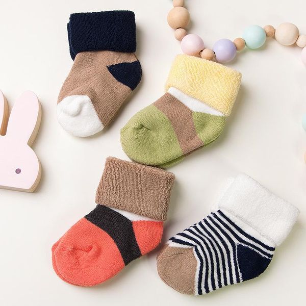 4prs/lot boys girls terry sock for baby winter warm thick solid infant clothes accessories hockn newborn baby sock1, Pink;yellow
4prs/lot boys girls terry sock for baby winter warm thick solid infant clothes accessories hockn newborn baby sock1, Pink;yellow