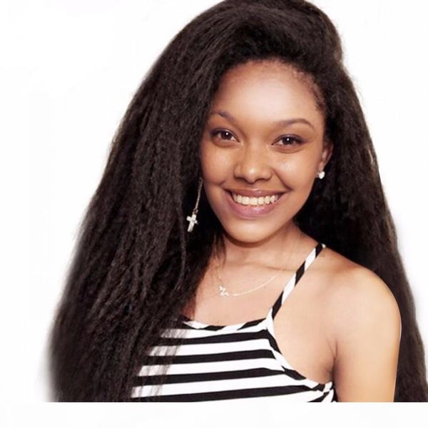 kinky straight u part wig human hair wigs mongolian italian yaki hair 130% density glueless kinky straight wigs, Black;brown
kinky straight u part wig human hair wigs mongolian italian yaki hair 130% density glueless kinky straight wigs, Black;brown