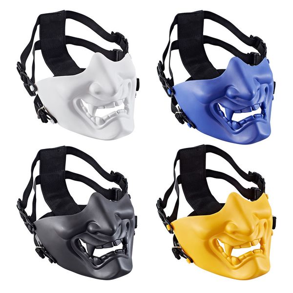 2021zhalf samurai 2020 face protection new halloween games outdoor mask for cosplay drop shipping
2021zhalf samurai 2020 face protection new halloween games outdoor mask for cosplay drop shipping