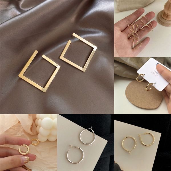 yt2b crystal ball earrings earrings sided studfor wedding earring set women stud jewelry, Golden