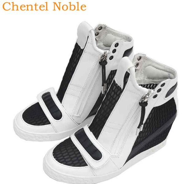 internal increase breathable boots double zip female thick bottom fashionable hollow boots shoes zapatos de mujer white black
internal increase breathable boots double zip female thick bottom fashionable hollow boots shoes zapatos de mujer white black