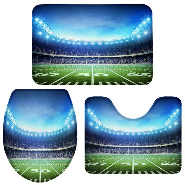 bath accessory set playground baseball stadium bathroom toilet cover mat pedestal rug non-slip accessories home doormat
bath accessory set playground baseball stadium bathroom toilet cover mat pedestal rug non-slip accessories home doormat