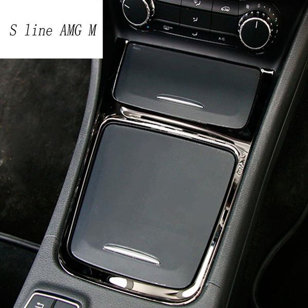 car styling interior accessory center storage box trim ashtray frame stainless steel for cla gla a class w117 c117
car styling interior accessory center storage box trim ashtray frame stainless steel for cla gla a class w117 c117