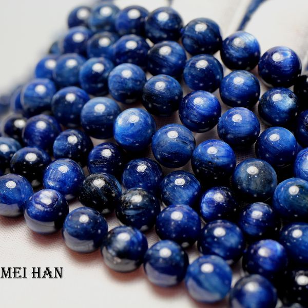 meihan wholesale (1 strand) a+ 8mm+-0.2 blue kyanite smooth round stone beads for jewelry diy making 200930, Black
meihan wholesale (1 strand) a+ 8mm+-0.2 blue kyanite smooth round stone beads for jewelry diy making 200930, Black
