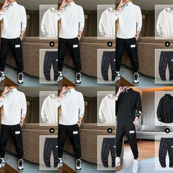 f8wqt 2020 new hooded sweater two autumn sweaterset winter sports suit 16msv fashion casual handsome men's pants men's piece sweat, Black
f8wqt 2020 new hooded sweater two autumn sweaterset winter sports suit 16msv fashion casual handsome men's pants men's piece sweat, Black