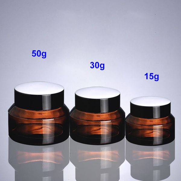 jar 50g brown 15g pot- inclined 30g shoulder glass container for wax, oil, cream, cosmetic - travel refillable sample packaging bottle
jar 50g brown 15g pot- inclined 30g shoulder glass container for wax, oil, cream, cosmetic - travel refillable sample packaging bottle