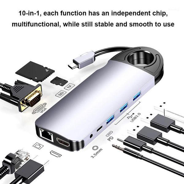 10-in-1 type c multifunctional intelligent docking station lapcomputer group control hub usb hub1
10-in-1 type c multifunctional intelligent docking station lapcomputer group control hub usb hub1