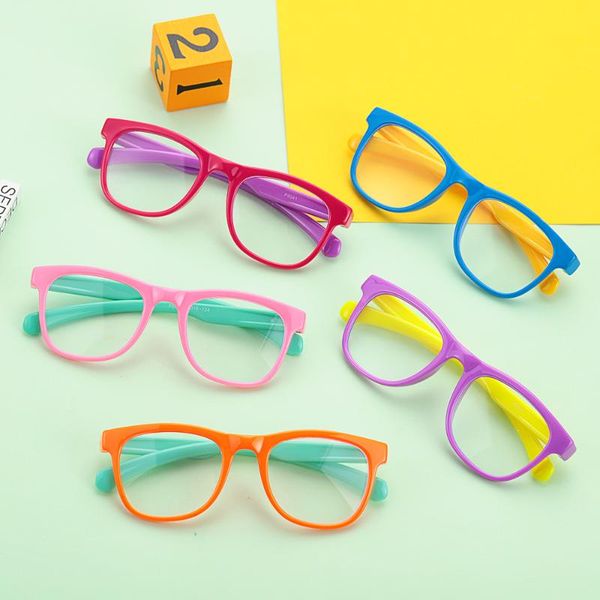 blue light blocking glasses for kids computer video gaming glasses silicone frame clear lens children vision care eyewear, White;black
blue light blocking glasses for kids computer video gaming glasses silicone frame clear lens children vision care eyewear, White;black