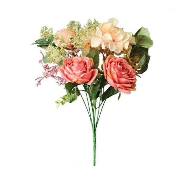 home decore flowers artificial wedding roses decoration table fake flower bouquet white pink silk rose grass hydrangea1
home decore flowers artificial wedding roses decoration table fake flower bouquet white pink silk rose grass hydrangea1