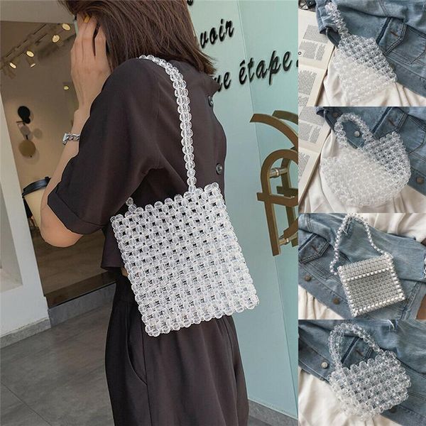 2020 womens beaded pearl bag handmade luxury weave handbag crystal evening clutch bag
2020 womens beaded pearl bag handmade luxury weave handbag crystal evening clutch bag